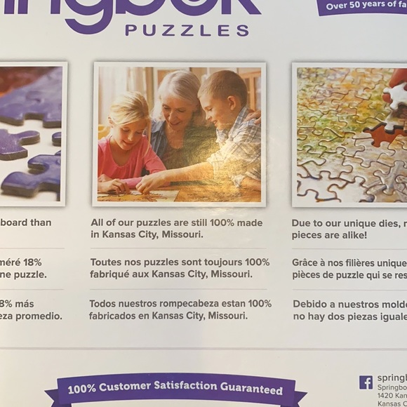 Twist of Color Springbok Puzzles 500 piece puzzle multi color crayons - Picture 8 of 13